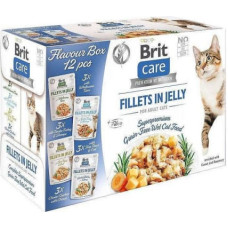 Brit Care Fillets in Jelly Flavour Box- wet cat food - 12 x 85g