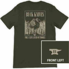Buck Knives T-shirt Buck Tee Live Outdoors 13215, rozmiar XL