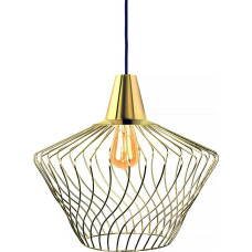 Nowodvorski Lampa wisząca Nowodvorski Lampa sufitowa złota loftowa Nowodvorski WAVE 8861
