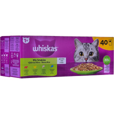 Whiskas Mix smaków w galaretce dla kota40x85g