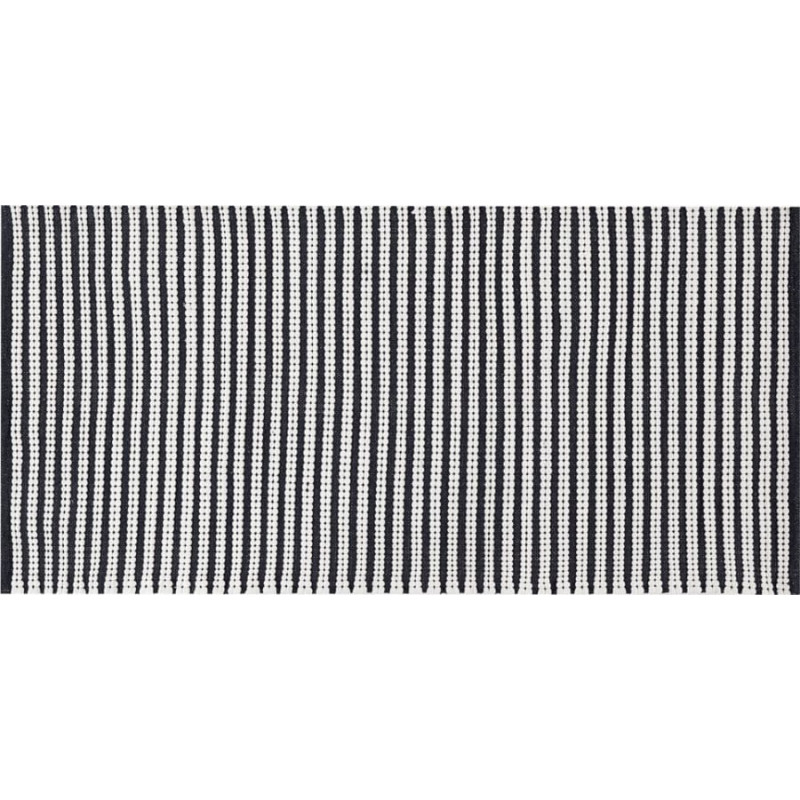 Beliani Dywan bawełniany 80 x 150 cm biały z niebieskim SOFULU Lumarko!