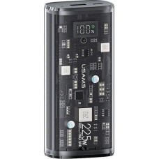 Usams Powerbank Usams Powerbank USAMS 9000mAh PD 20W QC3.0+PD Dual-Port Fast Charge czarny/black (US-CD189)