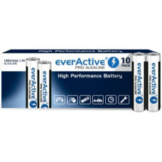 Everactive BATTERIES LR03/AAA PRO ALKALINE SHRINK 10 PCS