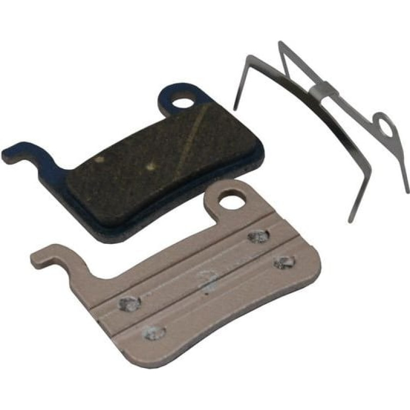 Clarks Okładziny hamulcowe SHIMANO (XTR M965, M966, Saint M800, XT 765, SLX M665, Hone M60, LX M585, Deore M535) pół metaliczne