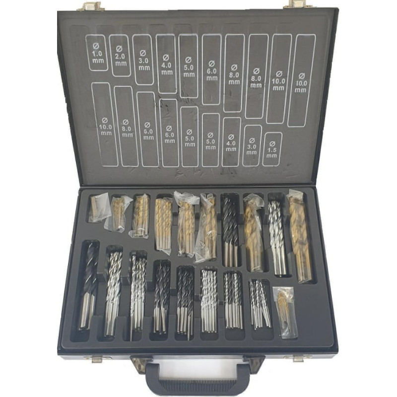 Silver Zestaw wierteł Silver WIERTŁO MIX KPL.160szt. /SILVER EX10427