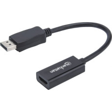 Manhattan Adapter AV Manhattan DisplayPort - HDMI czarny (151634)