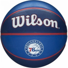 Wilson Piłka do Koszykówki Wilson NBA Tribute Philadelphia (Jeden rozmiar) Niebieski