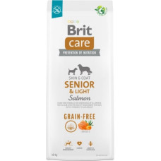 Brit Dry food for older dogs, all breeds (over 7 years of age) Brit Care Dog Grain-Free Senior&Light Salmon 12kg