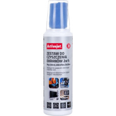 Activejet AOC-269 Screen cleaning kit 2in1 liquid 250 ml/20x20 cm