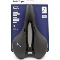 Selle Royal Siodło SELLEROYAL RESPIRO SOFT MODERATE 60st. żelowe + elastomery unisex 496g (NEW 2023)