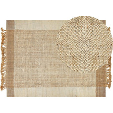 Beliani Dywan z juty 160 x 230 cm beżowy DEDEMLI Lumarko!