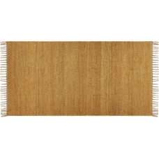Beliani Dywan z juty 80 x 150 cm musztardowy LUNIA Lumarko!