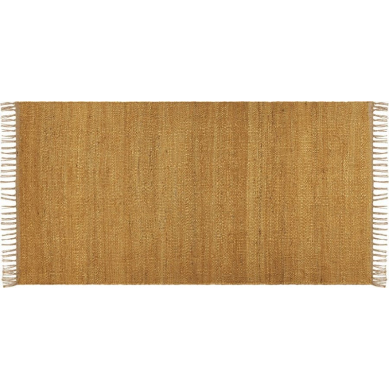 Beliani Dywan z juty 80 x 150 cm musztardowy LUNIA Lumarko!