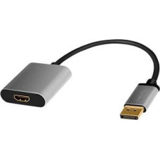 Logilink Adapter AV LogiLink DisplayPort - HDMI szary (CDA0108)