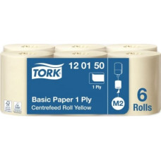 Tork Tork - Czyściwo papierowe w roli, 1-warstwowe, universal - Żółte