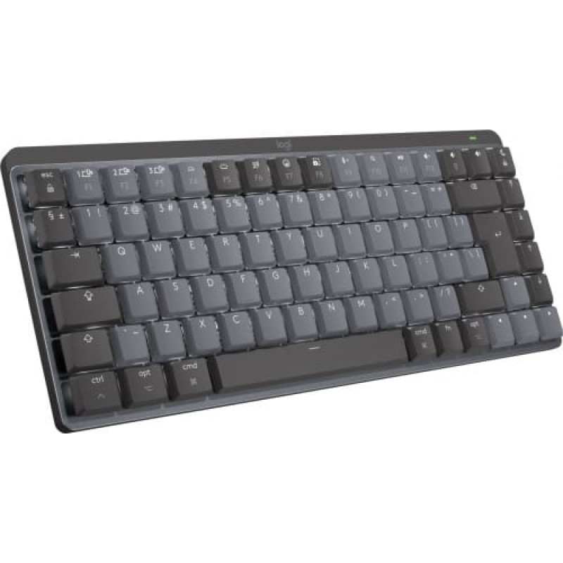 Logitech Klawiatura Logitech MX Mechanical Mini for Mac Bezprzewodowa Grafitowa US (920-010837)
