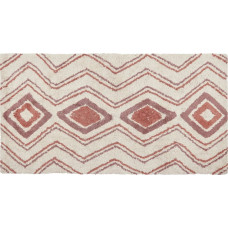 Beliani Dywan bawełniany 80 x 150 cm beżowo-różowy KASTAMONU Lumarko!