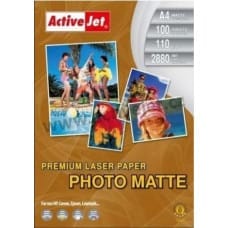 Activejet Papier fotograficzny do drukarki A4 (P4-110M100L)