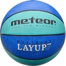 Meteor Piłka do koszykówki koszykowa Meteor LayUp 7 niebieska 07090 7