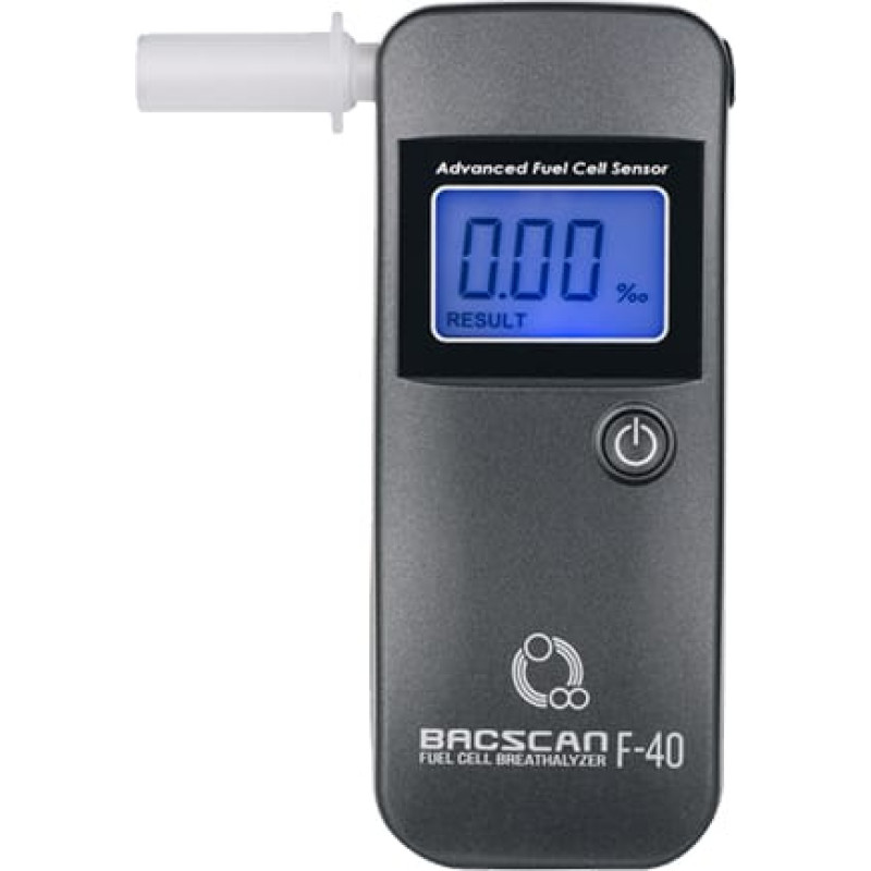 Bacscan F-40 alcohol tester 0 - 4% Gray