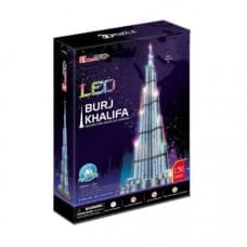 Cubicfun Cubic Fun Puzzle 3D LED Burj Khalifa