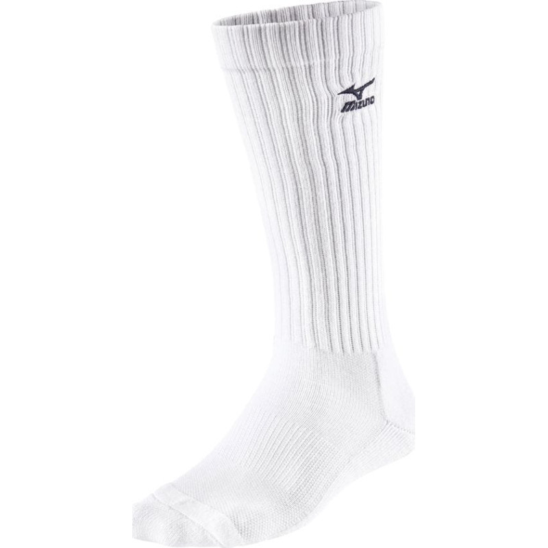 Mizuno Skarpety Mizuno Volley Socks Long białe XL / 44-46