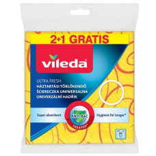 Vileda Multi-Surface Cloth VILEDA 3D, 2+1 (yellow)