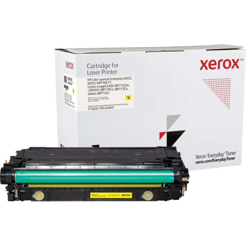 Xerox Toner Xerox HIGH YIELD YELLOW TONER HIGH YIELD YELLOW TONER