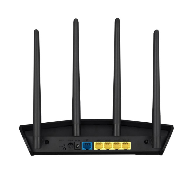 Asus RT-AX57 wireless router Gigabit Ethernet Dual-band (2.4 GHz / 5 GHz) Black