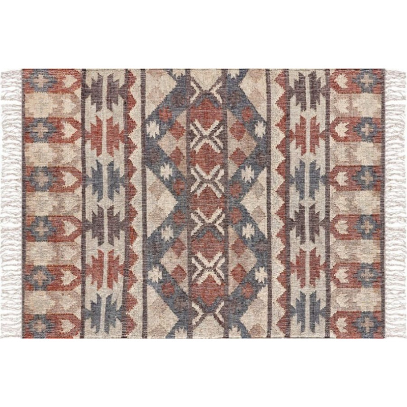 Beliani Dywan z juty 140 x 200 cm wielokolorowy KALFA Lumarko!