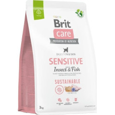 Brit Care Dog Sustainable Sensitive Insect & Fish - dry dog food - 3 kg