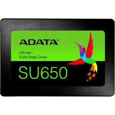 Adata SSD|ADATA|SU650|1TB|SATA 3.0|Write speed 450 MBytes/sec|Read speed 520 MBytes/sec|2,5