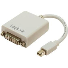 Logilink Adapter AV LogiLink DisplayPort Mini - DVI-I biały (CV0037)