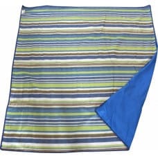 Cattara Koc piknikowy Cattara Spring - niebieski w paski 150 x 150 cm