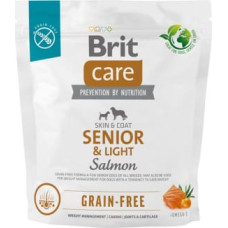 Brit Dry food for older dogs, all breeds (over 7 years of age) Brit Care Dog Grain-Free Senior&Light Salmon 1kg
