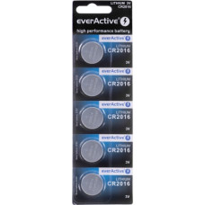 Everactive LITHIUM BATTERY CR2016 BLISTER 5 PCS.
