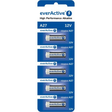 Everactive 5 x alkaline batteries everActive 27A 12V- blister 5 pcs.