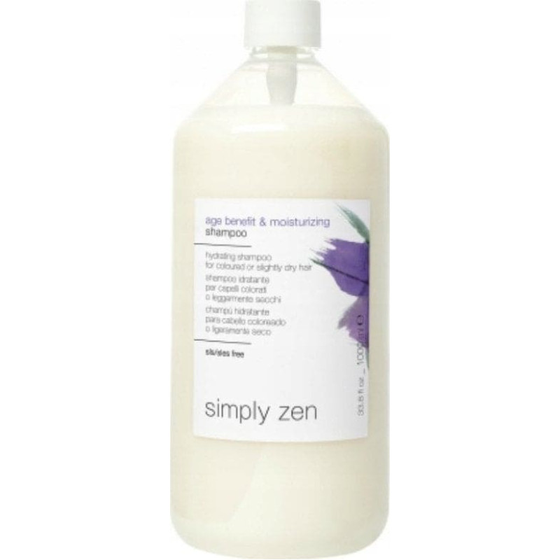 Simply Zen Simply Zen, Age Benefit & Moisturizing, Hair Shampoo, For Hydration, 1000 ml For Women