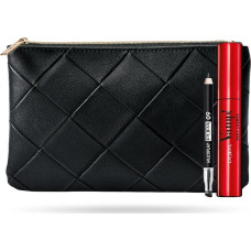 Pupa Set Pupa: Multiplay, Double-Ended, Eyeshadow & Kajal Eyeliner 2-In-1, 09, Deep Black, 1.2 g + Vamp! Sexy Lashes, Paraben-Free, Mascara, 001, Black, 12 ml For Women