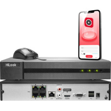 Hilook Rejestrator HiLook Rejestrator IP Hilook by Hikvision 4MP NVR-4CH-4MP/4P