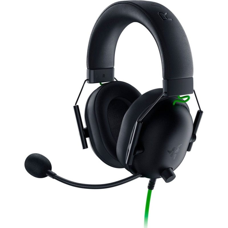 Razer Blackshark V2 X Headset Wired Head-band Gaming Black, Green