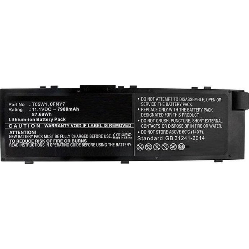Coreparts Bateria CoreParts Laptop Battery for DELL
