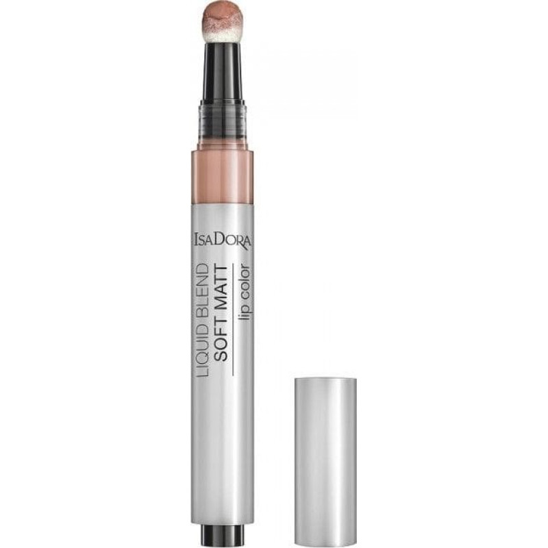 Isadora Isadora Liquid Color Blend Soft Matt płynna pół-matowa pomadka do ust 80 Toffee Pink 3ml | DARMOWA DOSTAWA JUŻ OD 250 ZŁ