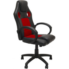 Topeshop Fotel Topeshop ENZO czerwono-czarny