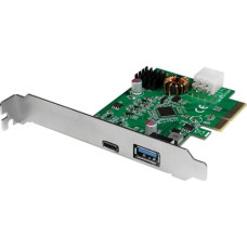Logilink Kontroler LogiLink PCIe 3.0 x4 - 1x USB 3.0 + USB-C (PC0089)