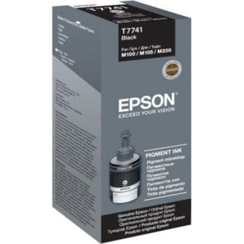 Epson Tusz Epson Butelka z oryginalnym atramentem, black (C13T774140)