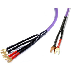 Melodika Kabel Melodika Widły - Widły 4m fioletowy