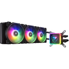 Cougar Chłodzenie wodne Cougar Cougar I Aqua ARGB 360 I 3MAQR360.0004 I AiO Liquid Cooling I Aqua ARGB 360 *1 + 120mm RGB Fan x3 + remote control