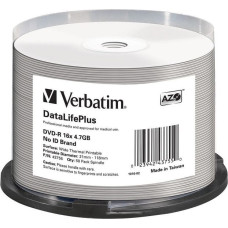 Verbatim DVD-R 4.7 GB 16x 50 sztuk (VERDVD44976)