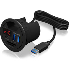 Raidsonic HUB USB RaidSonic 1x SD 1x USB-C 1x microSD  + 2x USB-A 3.0 (IB-Hub1404)